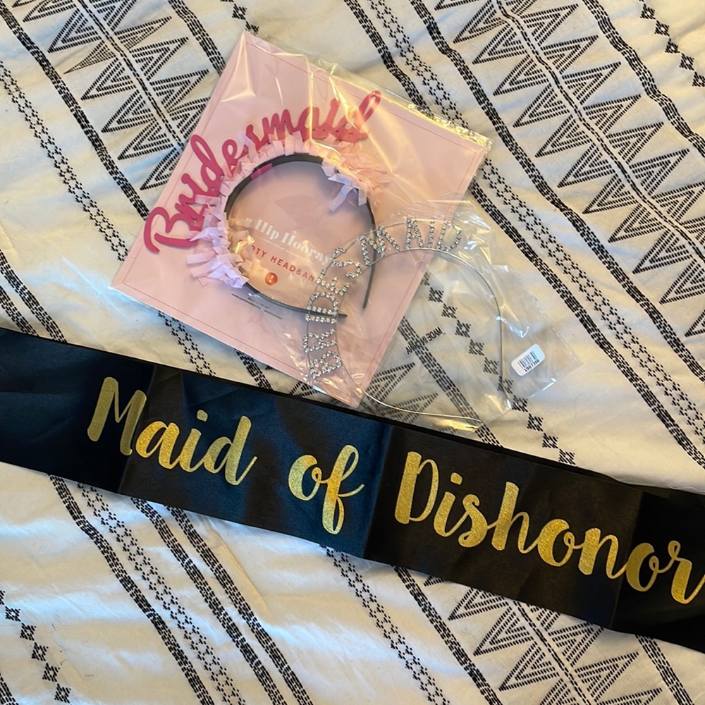 Bridesmaid items